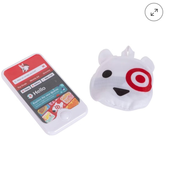 Pink Target Shopping Basket for Kids Pastel Target Basket - Picture 7 of 7